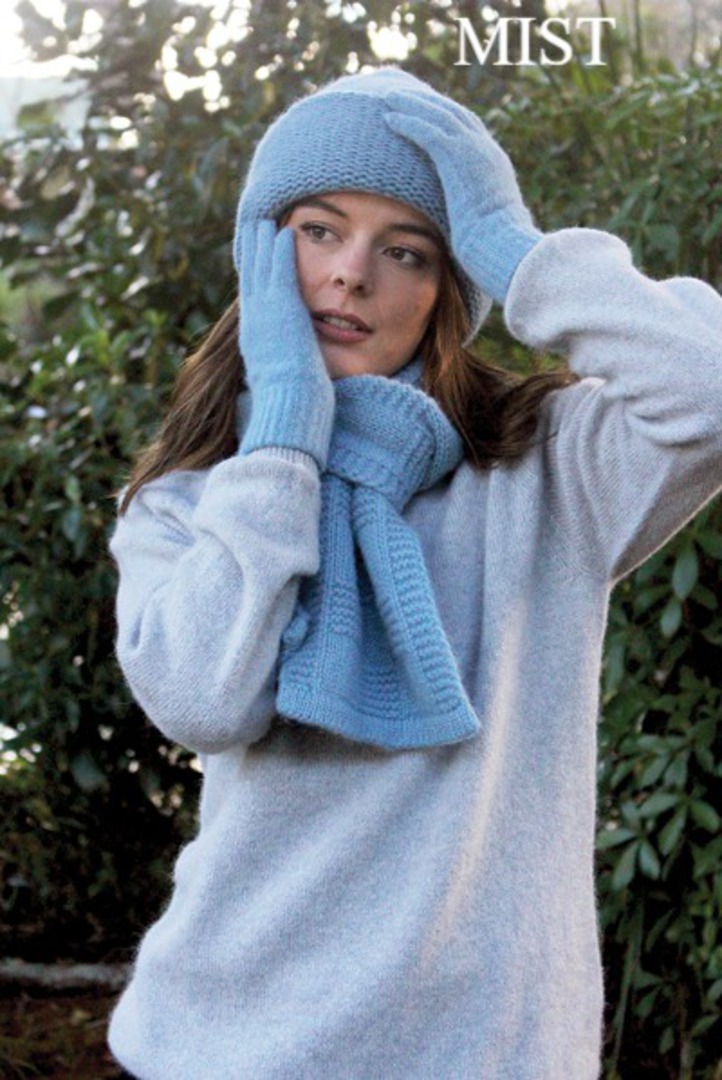 Lothlorian Alpaca Grid Scarf image 0